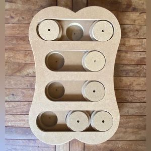 Wooden Dog Toy Puzzle 🧩 Find Treats